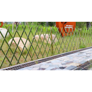 伸缩竹片竹篱笆栅栏 围栏庭院护栏花园菜园公园