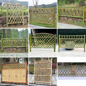 竹篱笆的一些简单应用方式？