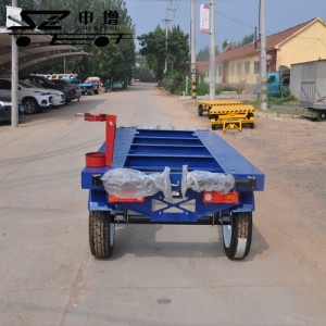 3.5吨发电机组拖车 集装箱拖车底盘 移动式搬运车 可定制